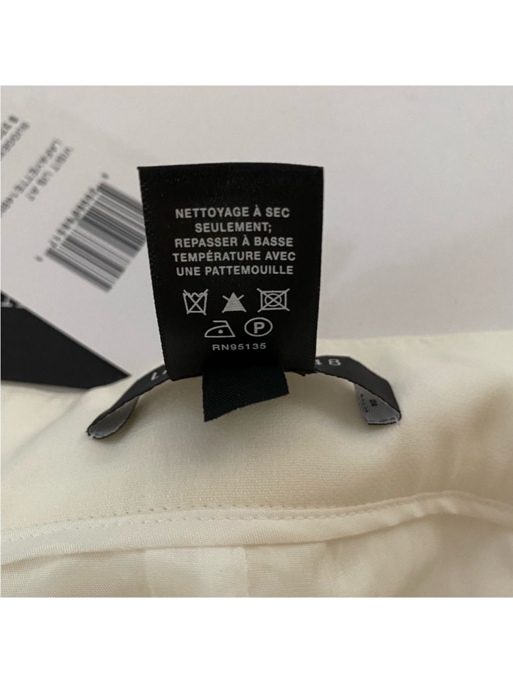 Lafayette 148 New York Women's Pants Wide Leg Dalton Trousers In Cloud size 10 - Picture 8 of 16